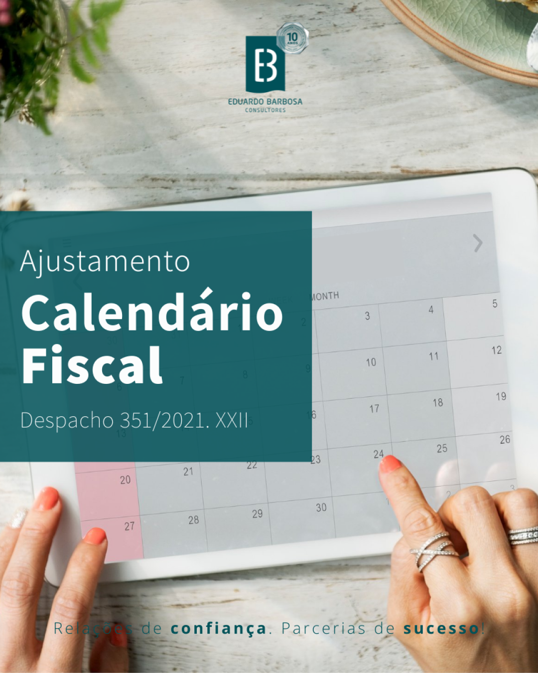 Ajustamento Calendário Fiscal - EB Consultores | Serviços de Gestão ...